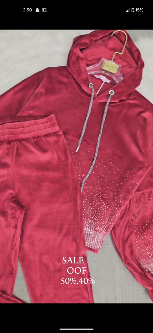 Winter collection Velvet Track Suit ❤️