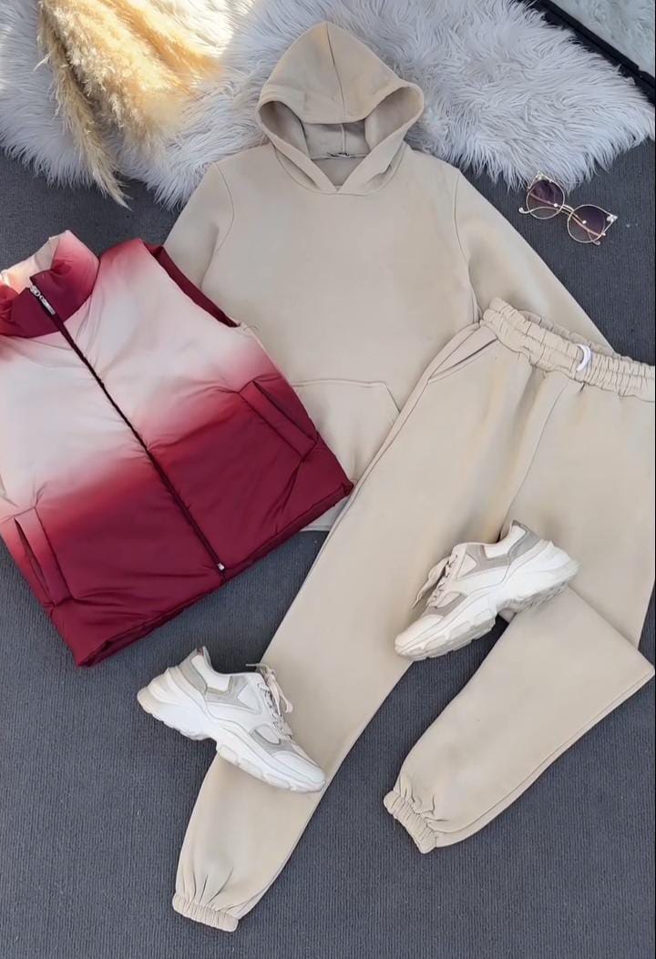 Winter Combo set hoodie, Jacket & Trouser 🥀